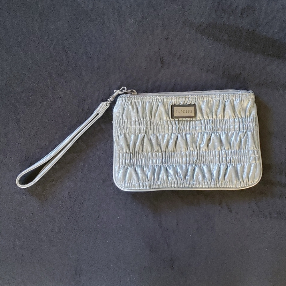 Silver Express Wristlet